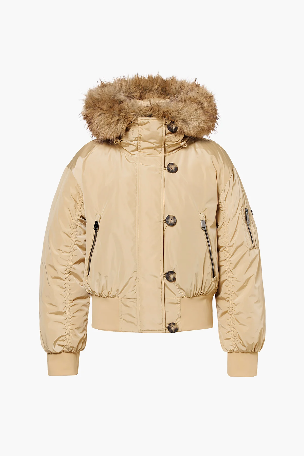 JEANNE ski jacket FAUX BORDER