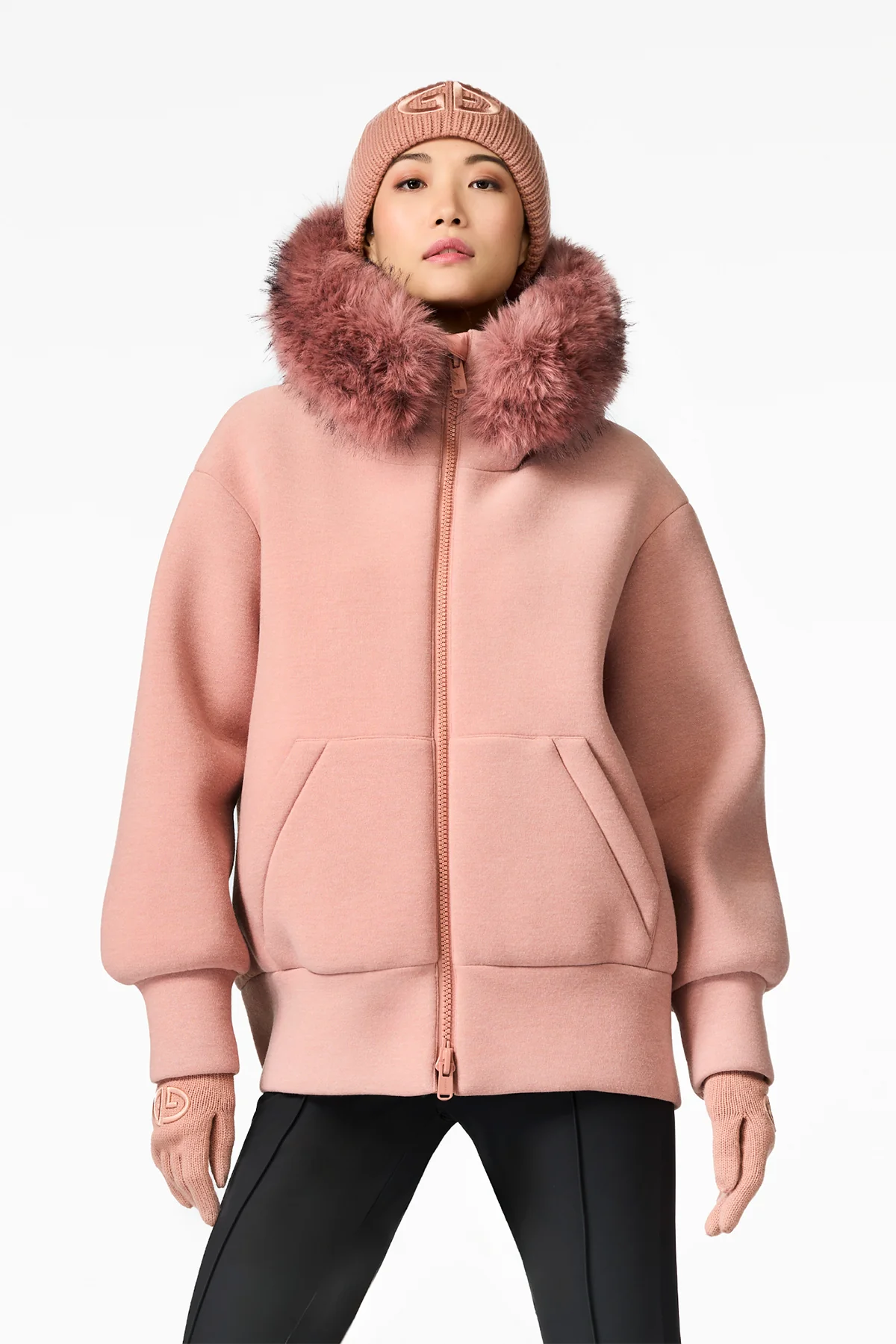 LUCE jacket FAUX BORDER
