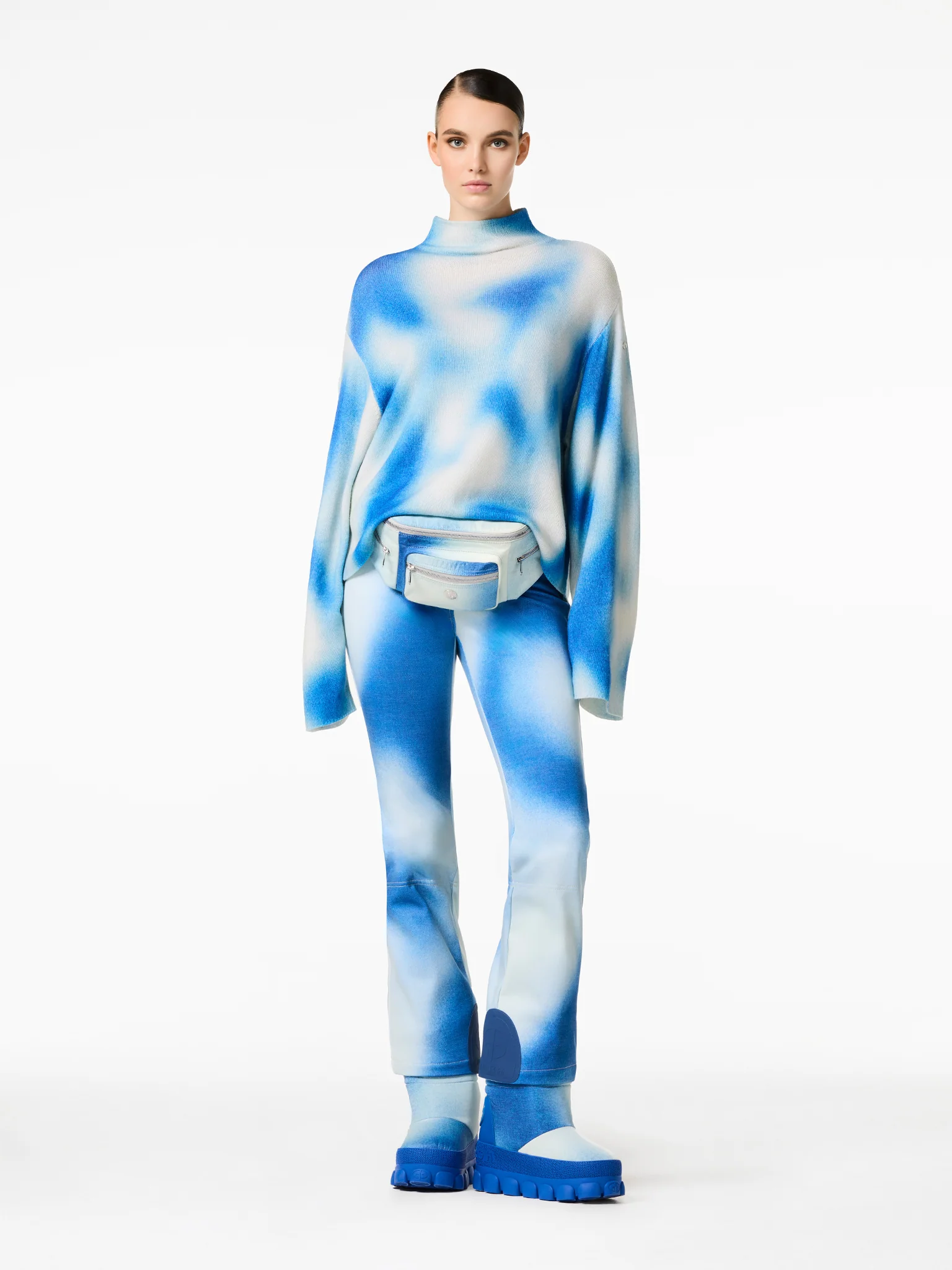 MOUNA long sleeve knit sweater