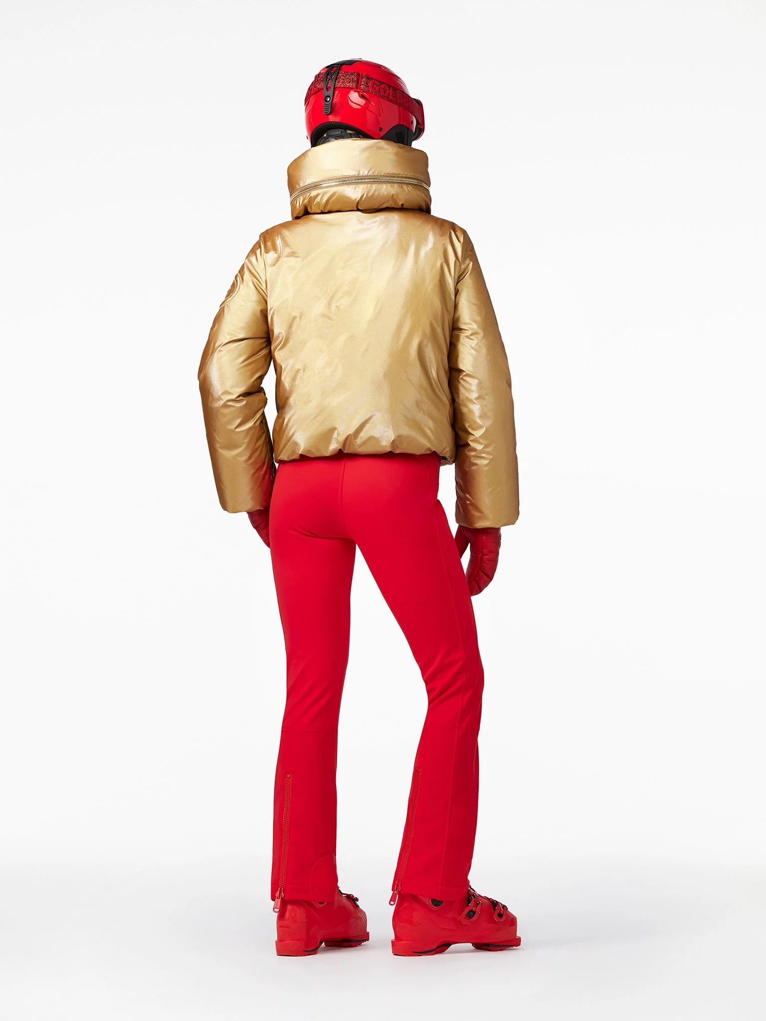 Phoebe Ski Pants Flame Outfit