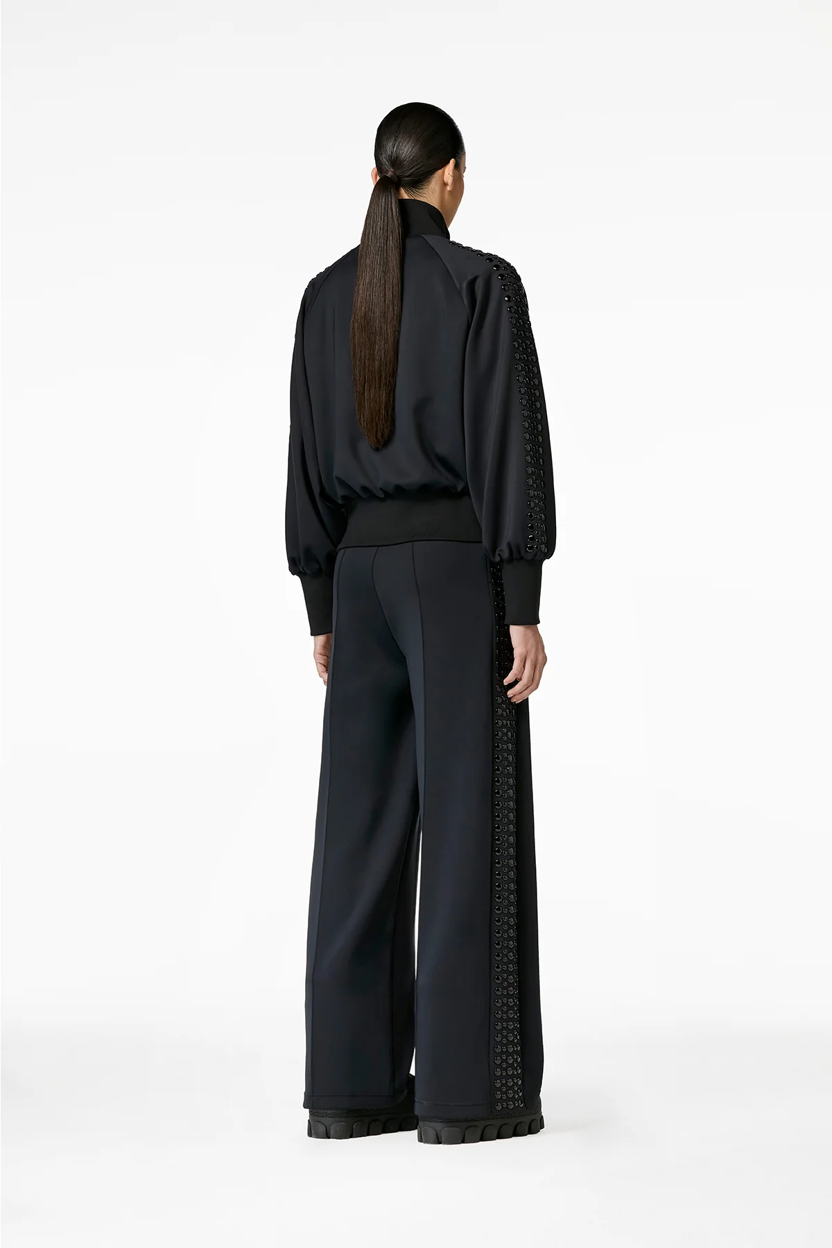 RIVET wide leg track pant - Image 2